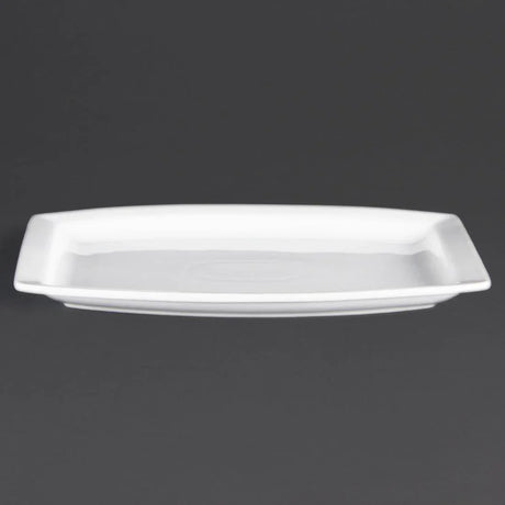 C361 Olympia Whiteware Rectangular Plates 320mm (Pack of 6) - JD Catering Equipment Solutions Ltd