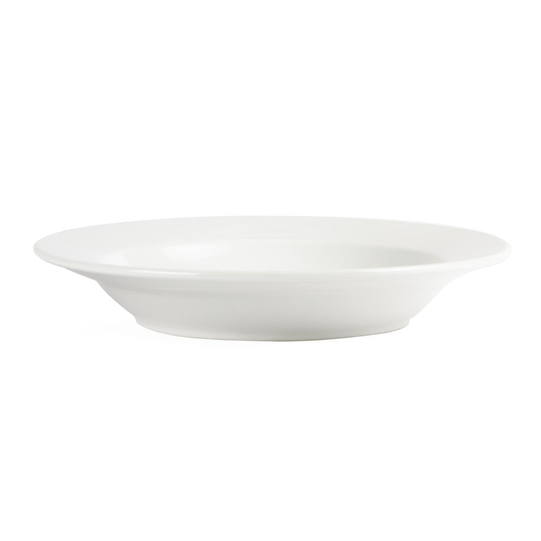C363 Olympia Whiteware Deep Plates 270mm 2Ltr (Pack of 6)
