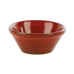 Pack Size 12 - Rustico Stoneware  Rustico Lava Conic Dish 10cm - C41196