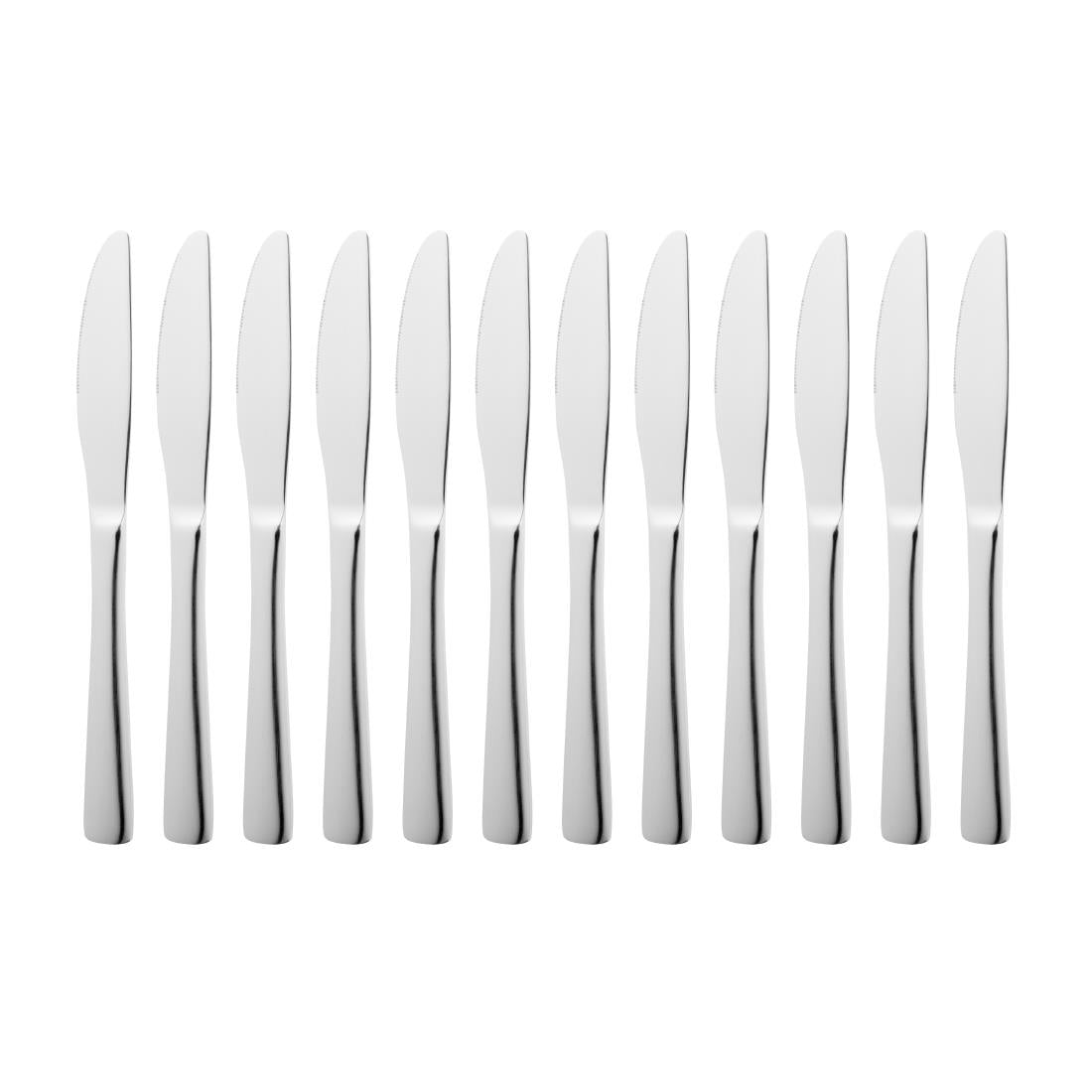 C446 Olympia Clifton Dessert Knives (Pack of 12)