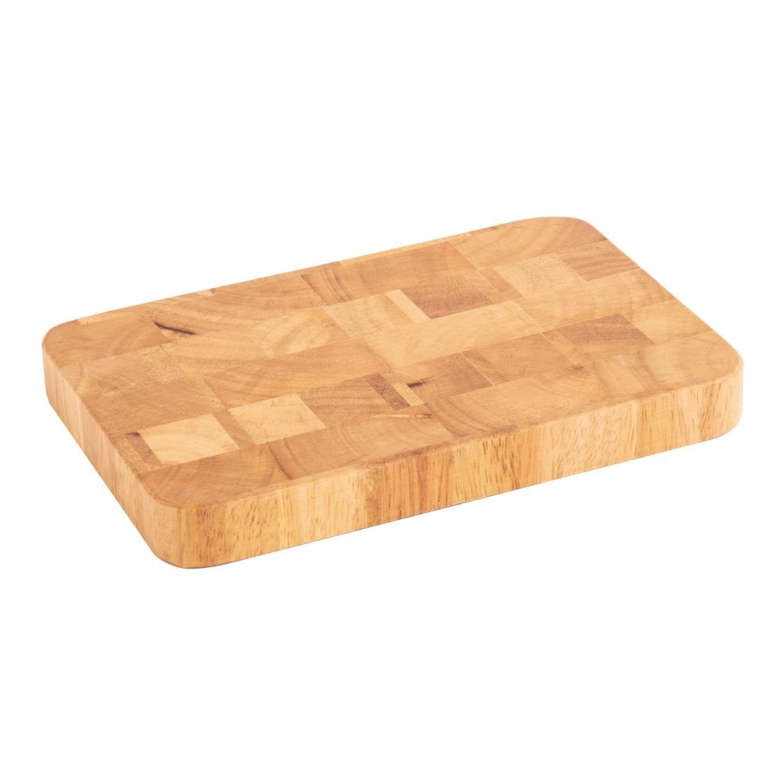 C461 Vogue Rectangular Wooden Chopping Board Small
