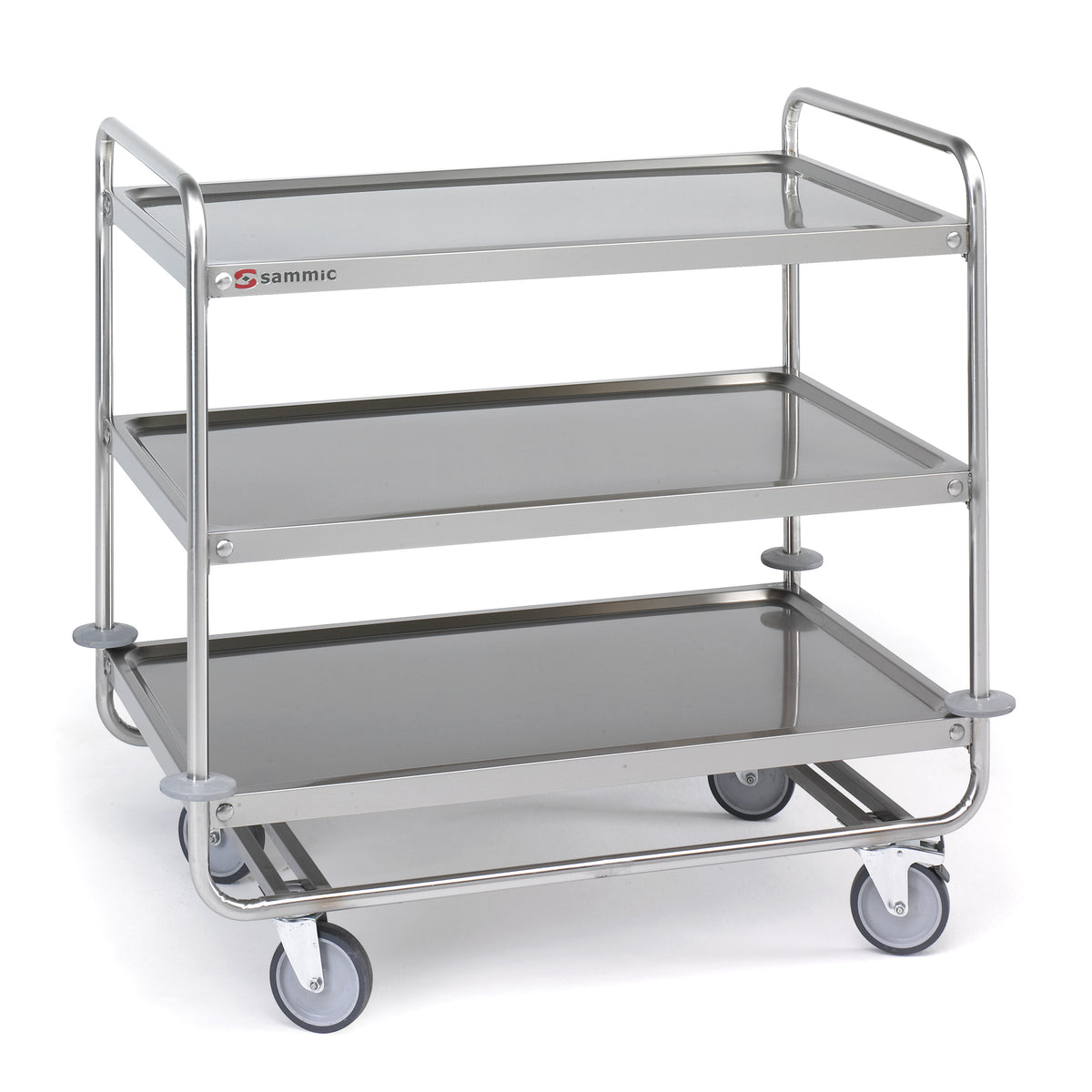 Sammic Extra strong transport trolley (3 shelves) - 1000 x 600 mm - CSR-310