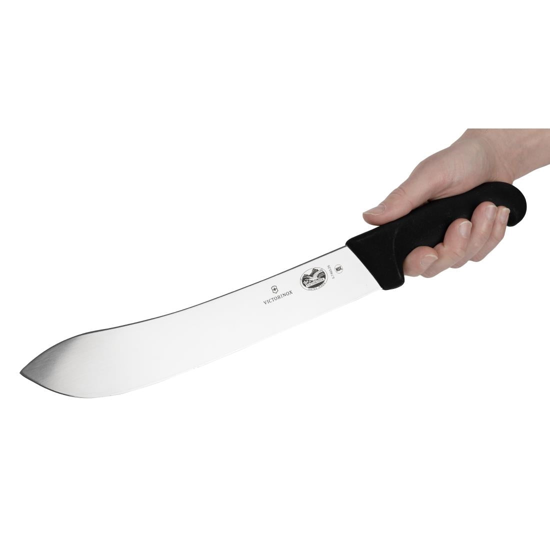 C675 Victorinox Fibrox Butchers Steak Knife 25.5cm