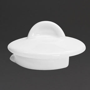 Lids For 426ml Churchill Alchemy White Teapots (6 Pack)