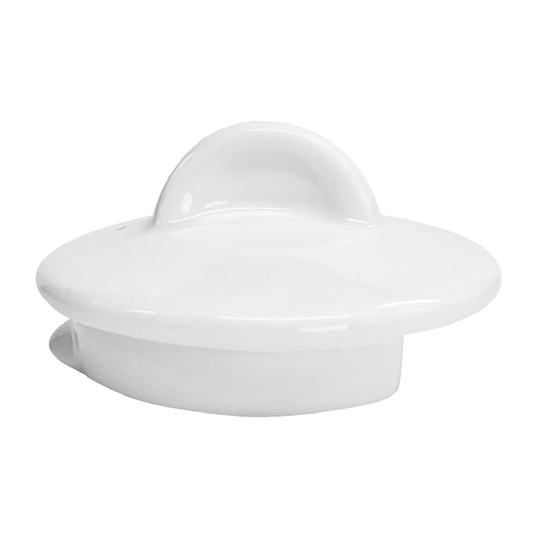 Lids For 710ml Churchill Alchemy White Teapots (6 Pack)