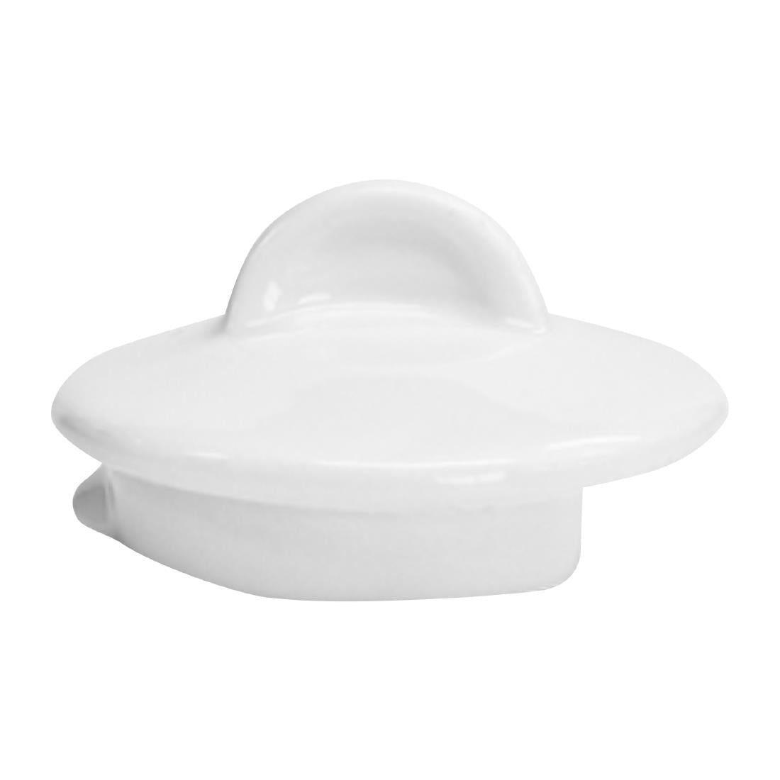 Lids For 1Ltr Churchill Alchemy White Coffee Pots (6 Pack)