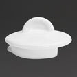 Lids For 1Ltr Churchill Alchemy White Teapots (6 Pack)
