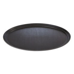 Pack Size 1 - DPS Tableware  Black Oval Non-Slip Tray 56 x 68.5cm - CB1008