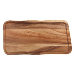 Pack Size 1 - DPS Tableware  Rectangular Board with Groove Acacia 15x30x2cm - CB2000