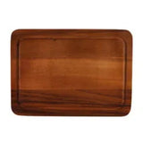 Pack Size 1 - DPS Tableware Acacia Cutting Board c/w Groove 28.5x40x2cm - CB2018 - JD Catering Equipments Ltd