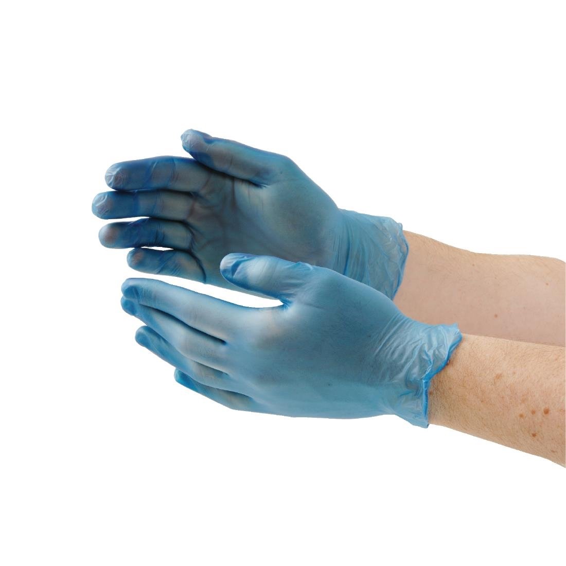 CB254-S Vogue Powdered Vinyl Gloves S (Pack of 100)