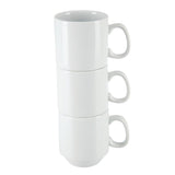 CB461 Olympia Whiteware Stacking Mugs 284ml 10oz (Pack of 12)