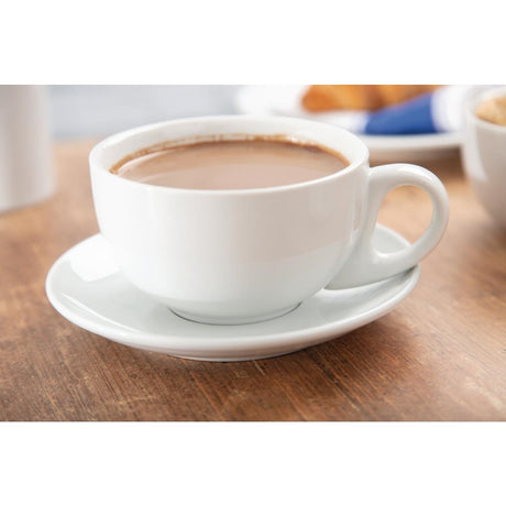 CB462 Olympia Whiteware Cappuccino Cups 10oz 284ml (Pack of 12)
