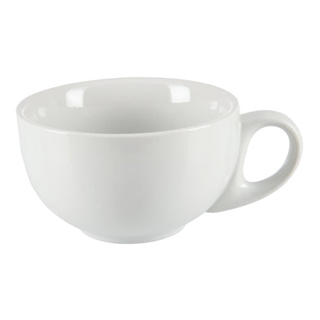 CB462 Olympia Whiteware Cappuccino Cups 10oz 284ml (Pack of 12)