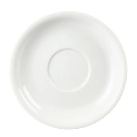 CB463 Olympia Whiteware Cappuccino Saucers 160mm (Pack of 12) - JD Catering Equipment Solutions Ltd