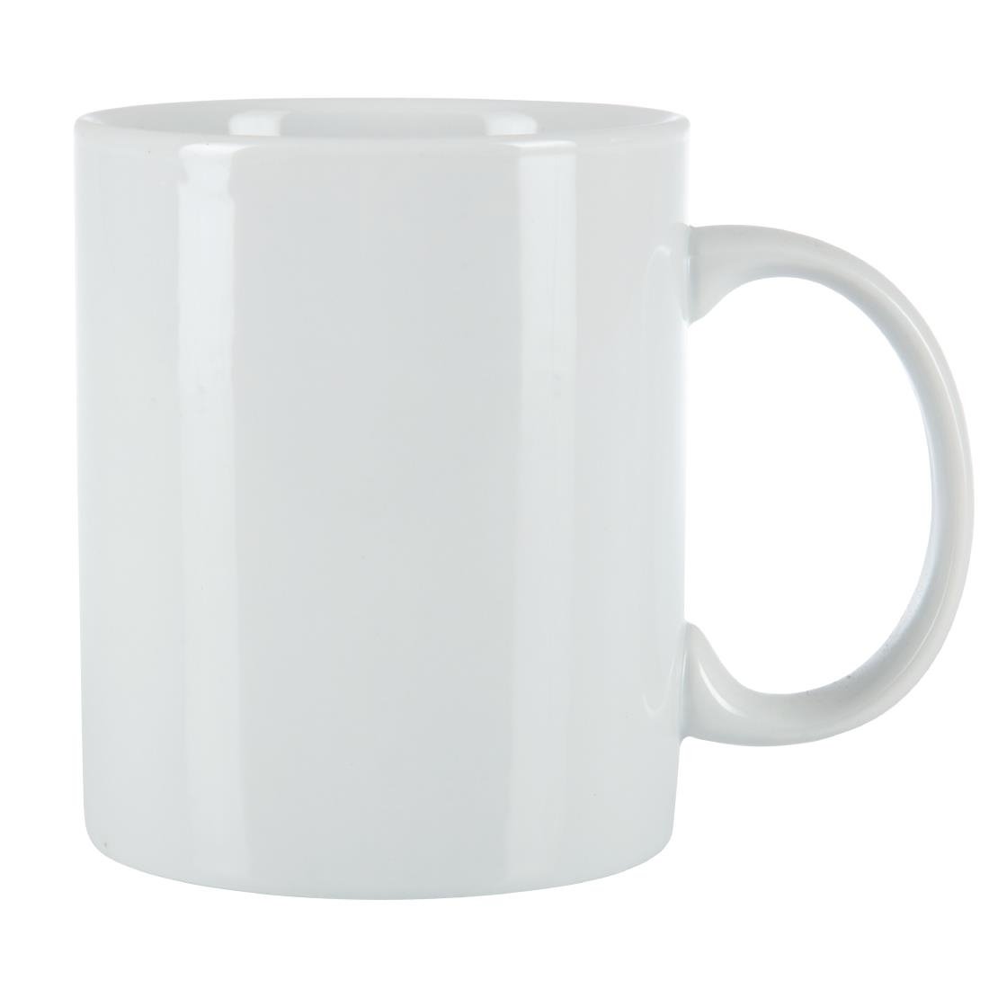 CB466 Olympia Whiteware Standard Mugs 10oz 284ml (Pack of 12)