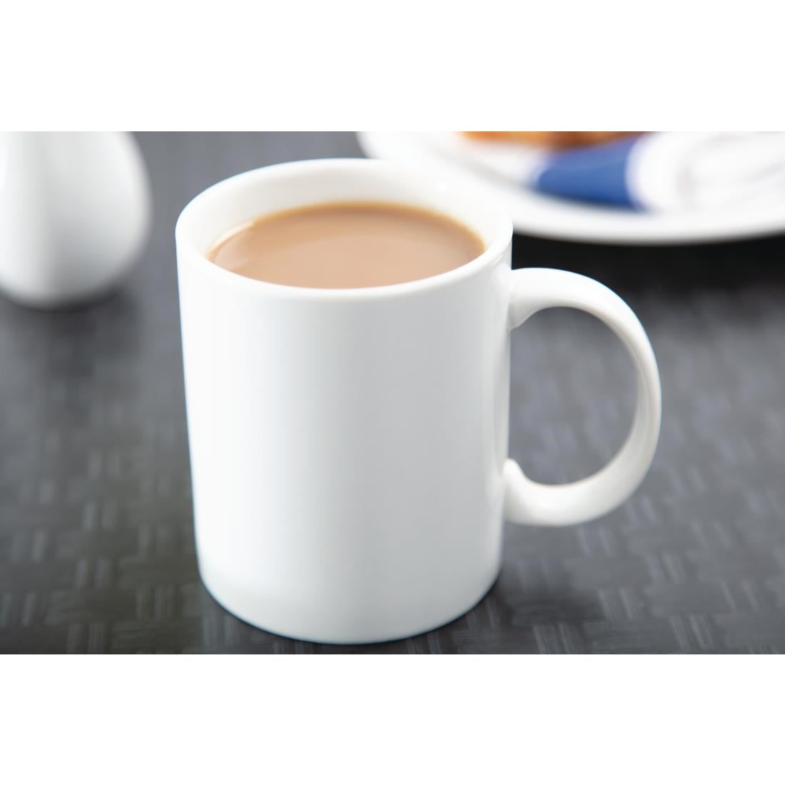 CB466 Olympia Whiteware Standard Mugs 10oz 284ml (Pack of 12)