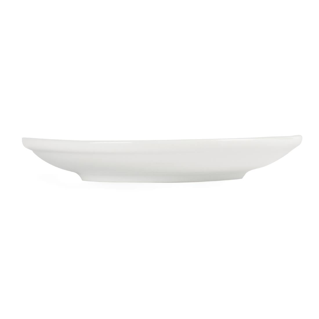 CB468 Olympia Whiteware Stacking Saucers (Pack of 12)