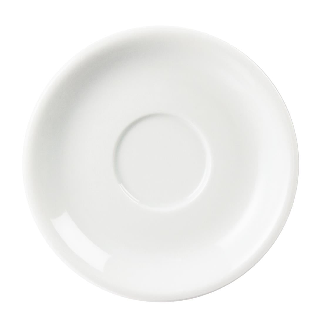 CB470 Olympia Whiteware Cappuccino Saucers (Pack of 12)