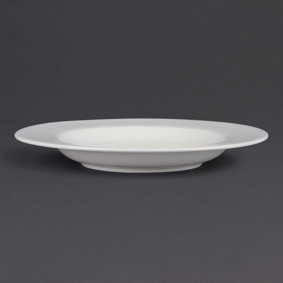 CB485 Olympia Whiteware Pasta Plates 310mm (Pack of 4)