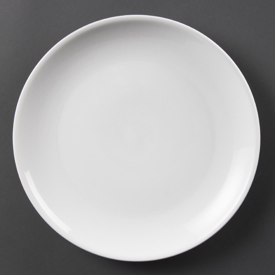 CB492 Olympia Whiteware Coupe Plates 280mm (Pack of 6)