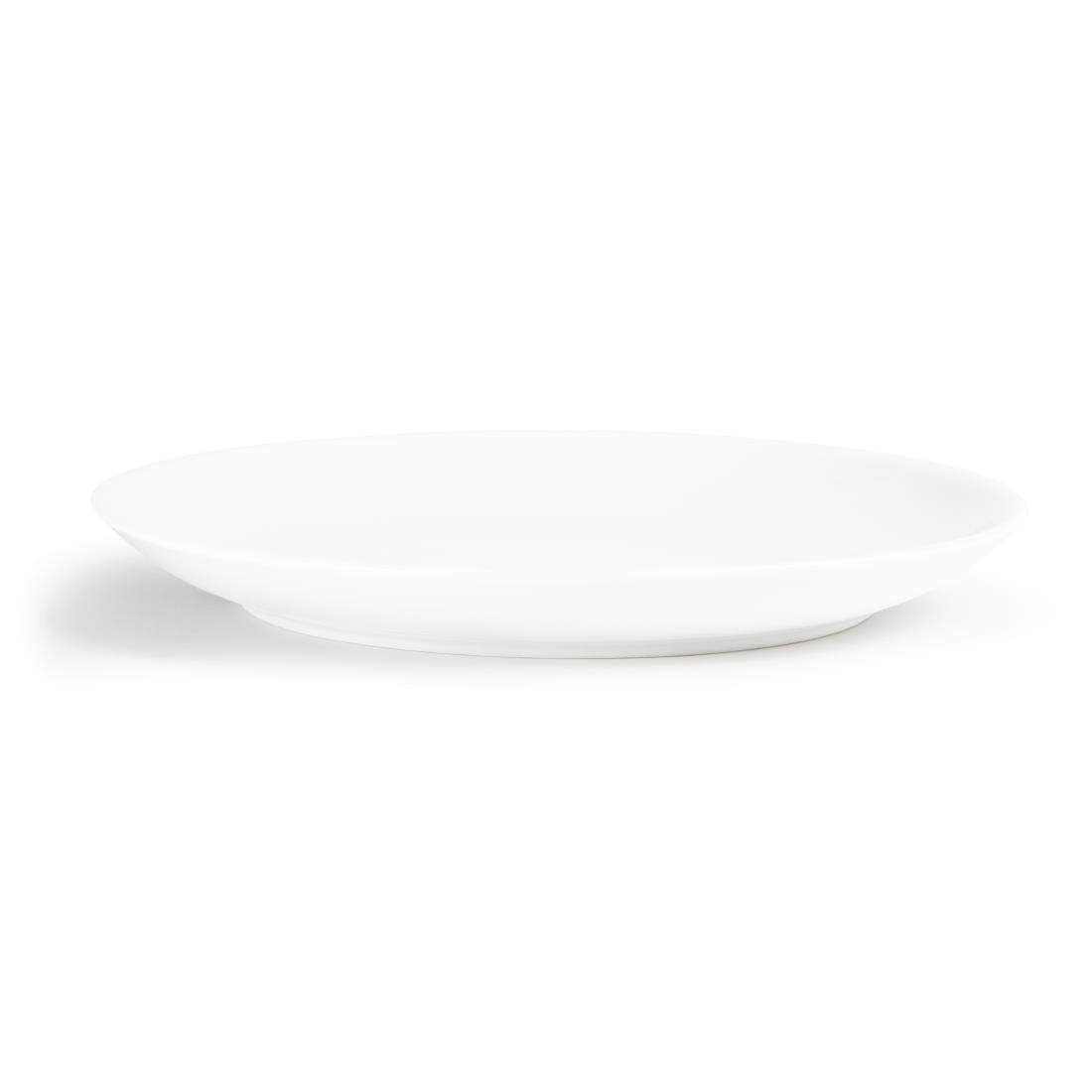 CB492 Olympia Whiteware Coupe Plates 280mm (Pack of 6)