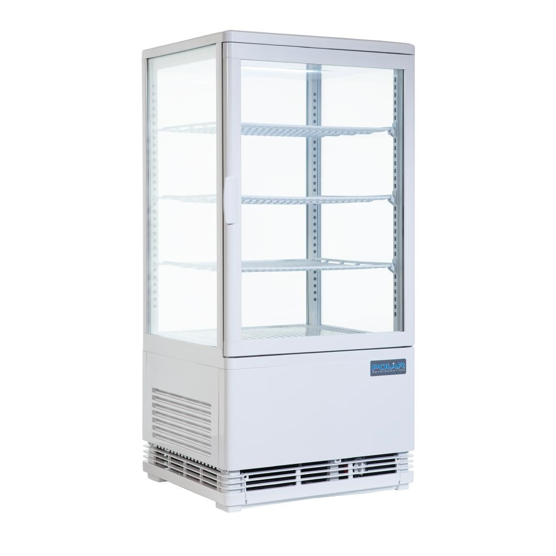 CX578 Polar C-Series Energy Efficient Display Fridge White 68Ltr