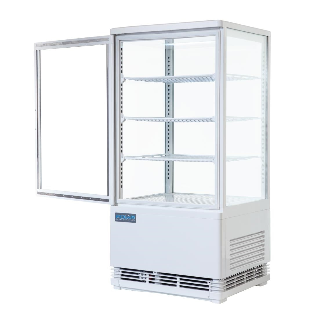 CB507 Polar C-Series Curved Door Display Fridge White