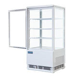 CB507 Polar C-Series Curved Door Display Fridge White