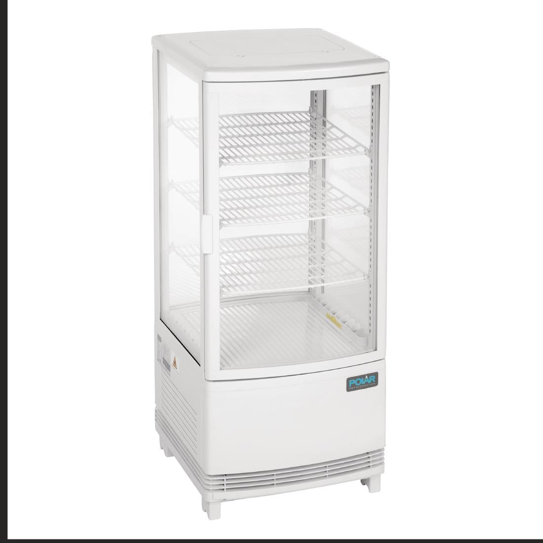 CB507 Polar C-Series Curved Door Display Fridge White