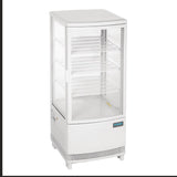 CX576 Polar C-Series Energy Efficient Curved Door Display Fridge White 86Ltr