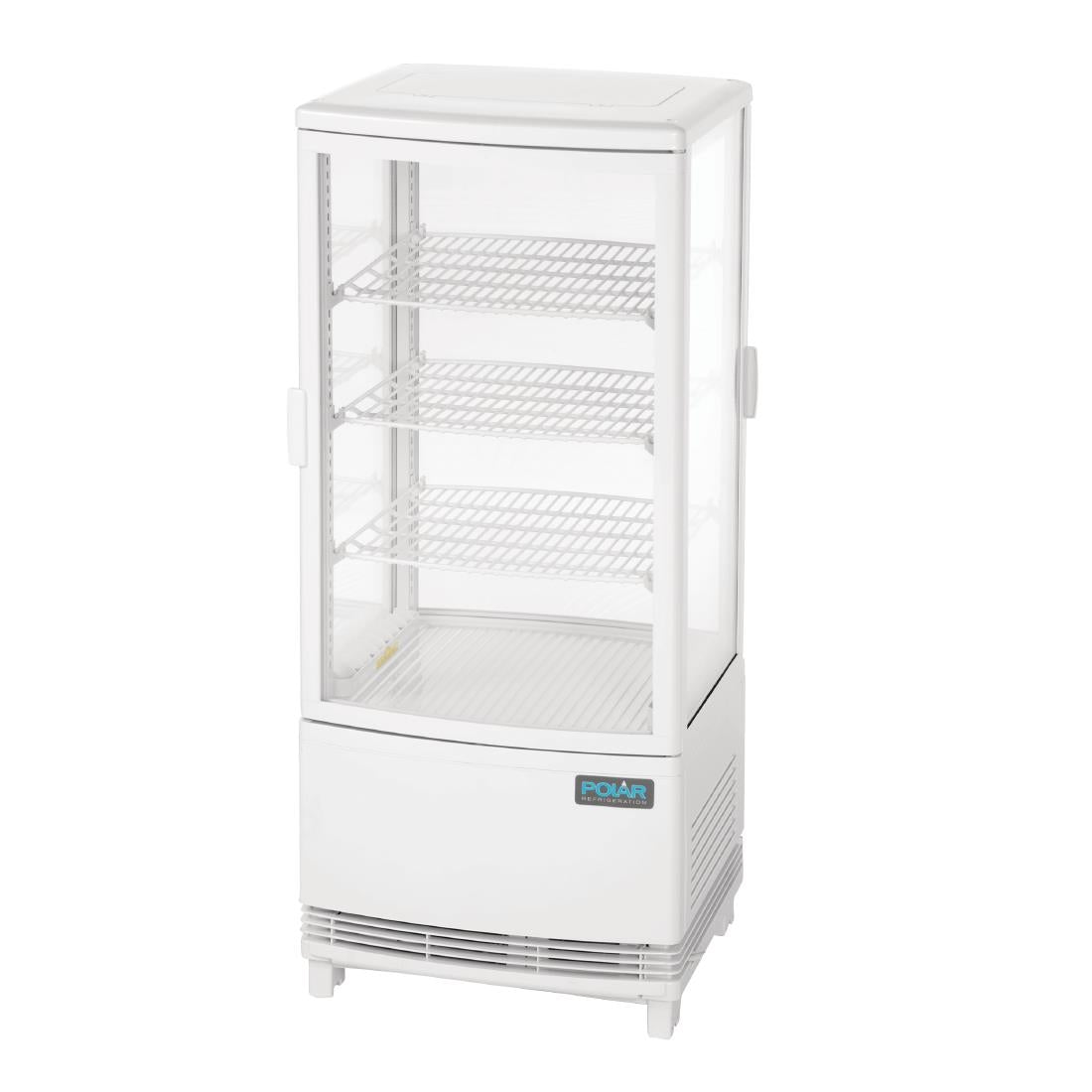 CB507 Polar C-Series Curved Door Display Fridge White