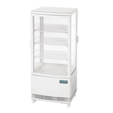 CB507 Polar C-Series Curved Door Display Fridge White