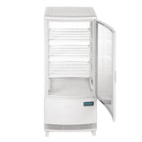 CX576 Polar C-Series Energy Efficient Curved Door Display Fridge White 86Ltr