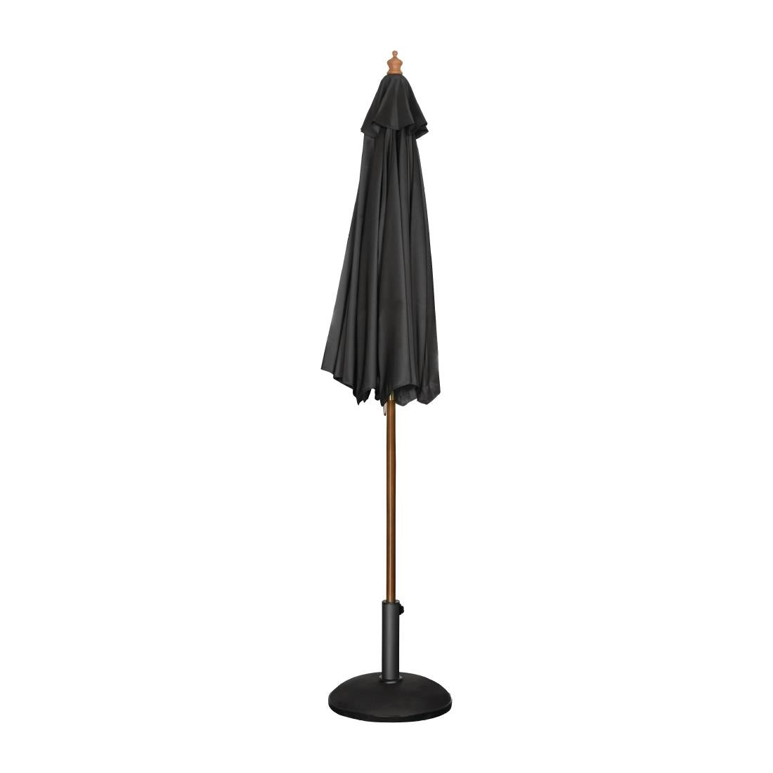 CB514 Bolero Round Parasol 2.5m Diameter Black