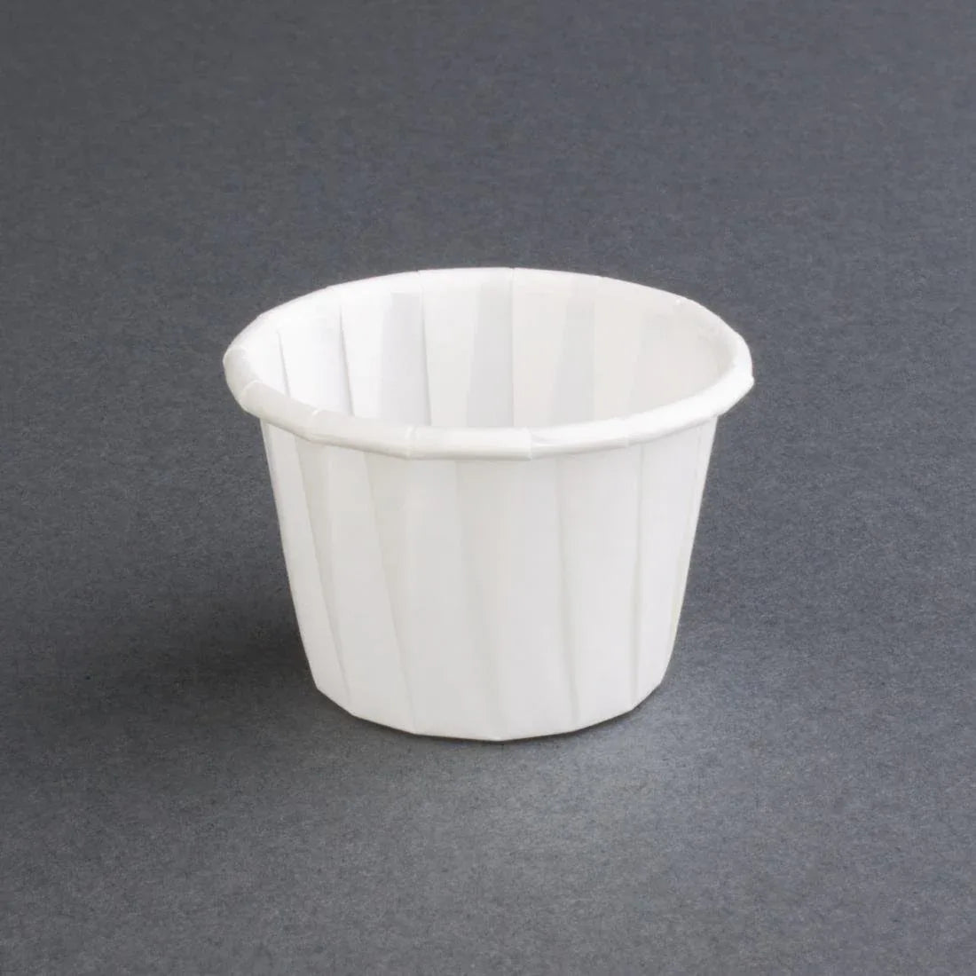 CX080 Recyclable Paper Sauce Pots Small 1oz (Pack of 250) - JD Catering Equipment Solutions Ltd