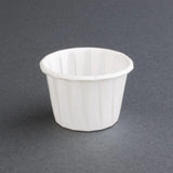 CX080 Recyclable Paper Sauce Pots Small 1oz (Pack of 250) - JD Catering Equipment Solutions Ltd