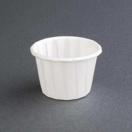 CX080 Recyclable Paper Sauce Pots Small 1oz (Pack of 250) - JD Catering Equipment Solutions Ltd