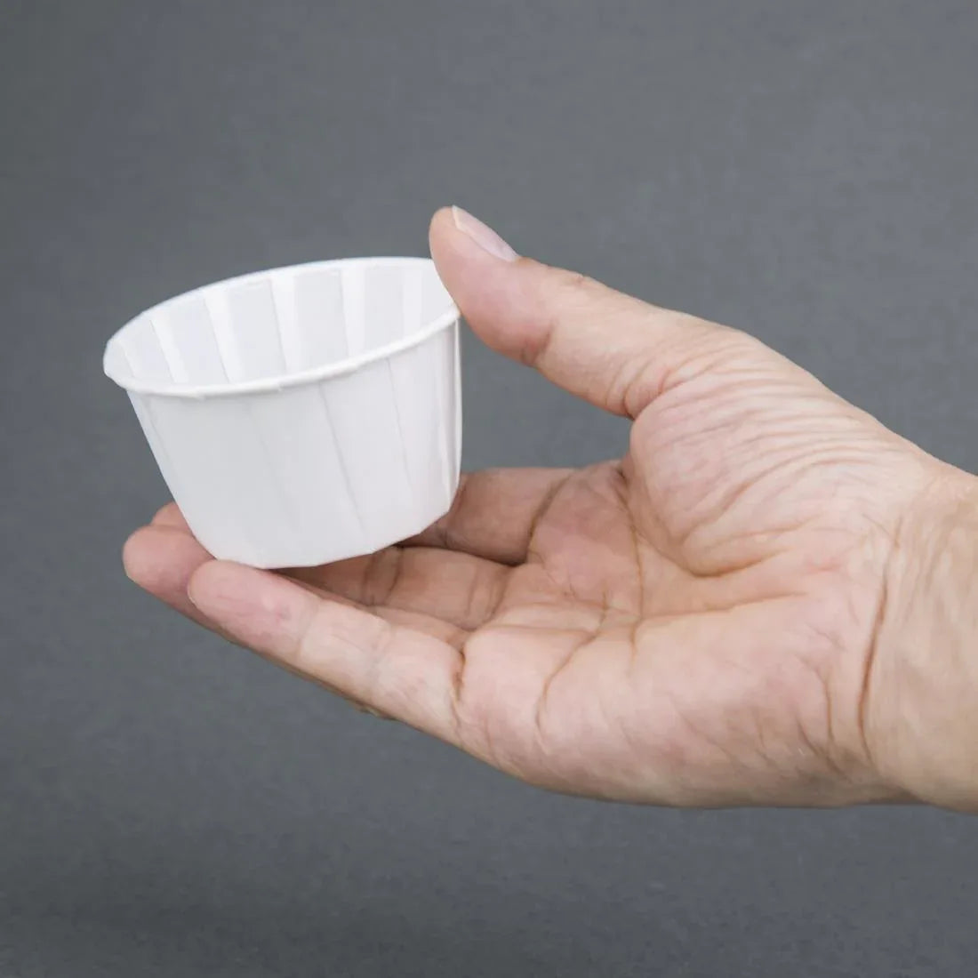 CX082 Recyclable Paper Sauce Pots Large 4oz (Pack of 250) - JD Catering Equipment Solutions Ltd