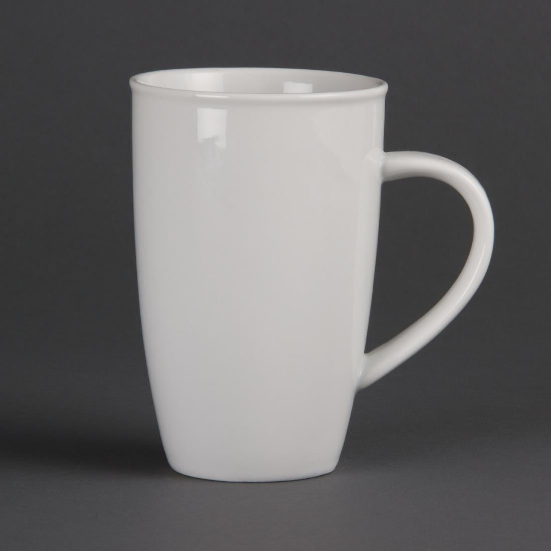 CB700 Olympia Whiteware Latte Mugs 400ml 14oz (Pack of 6)