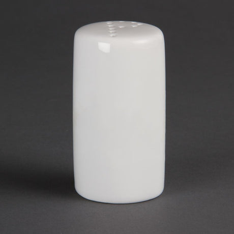 CB703 Olympia Whiteware Pepper Shakers 80mm (Pack of 12)