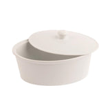 CB712 Olympia Whiteware Oval Casserole Dish 2.2Ltr