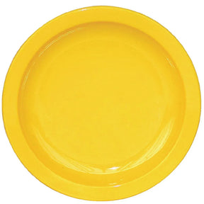 CB763 Olympia Kristallon Polycarbonate Plates Yellow 172mm (Pack of 12) - JD Catering Equipment Solutions Ltd
