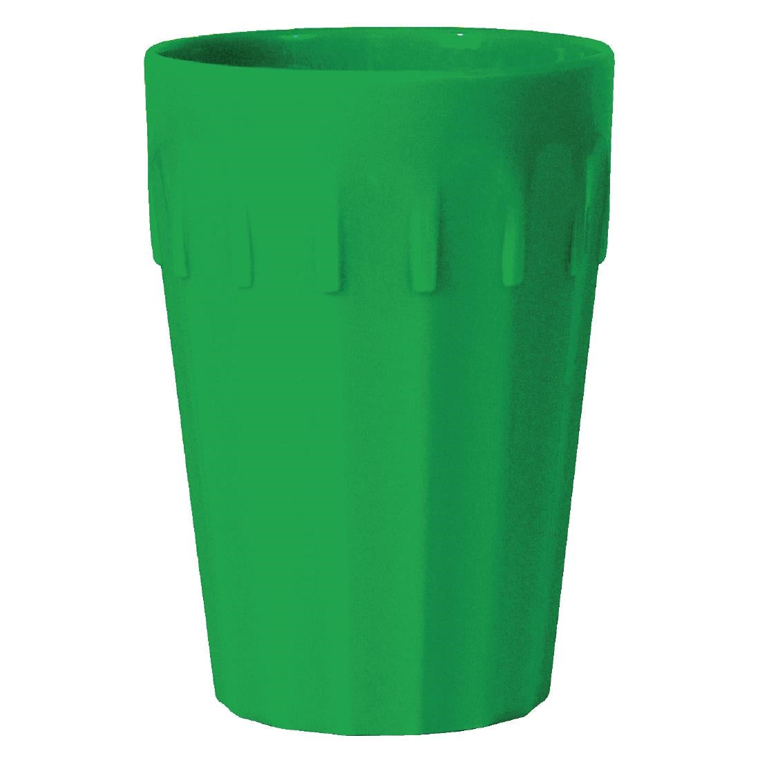 CB776 Olympia Kristallon Polycarbonate Tumblers Green 260ml (Pack of 12)
