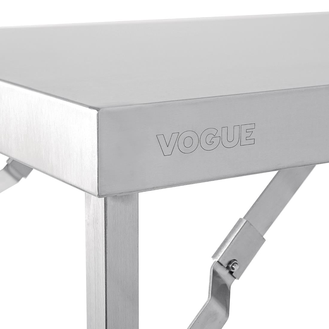 CB906 Vogue Stainless Steel Folding Table 1800mm