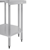 CB907 Vogue Stainless Steel Corner Table 600mm