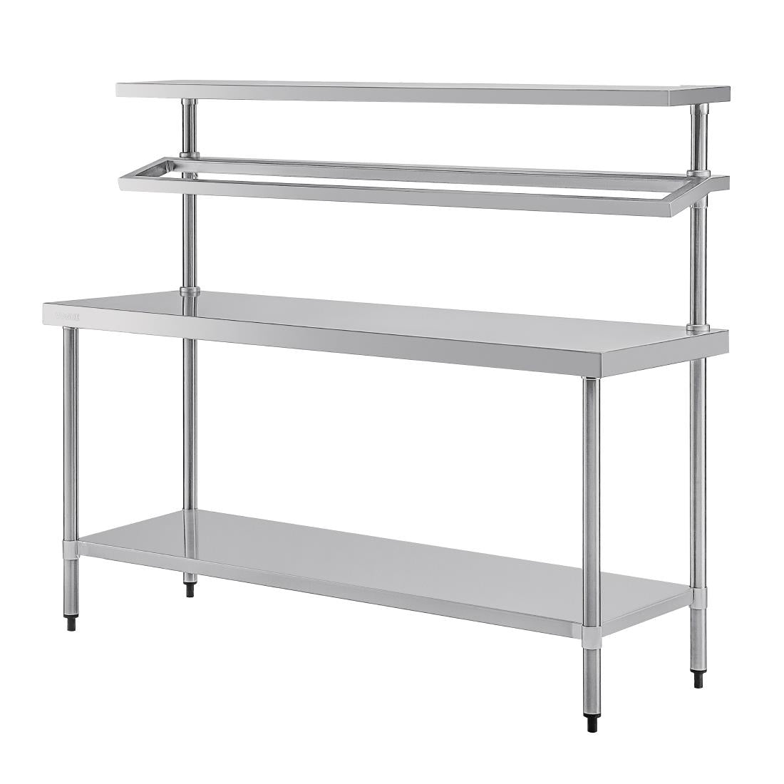 Vogue Stainless Steel Prep Station with Gantry Large