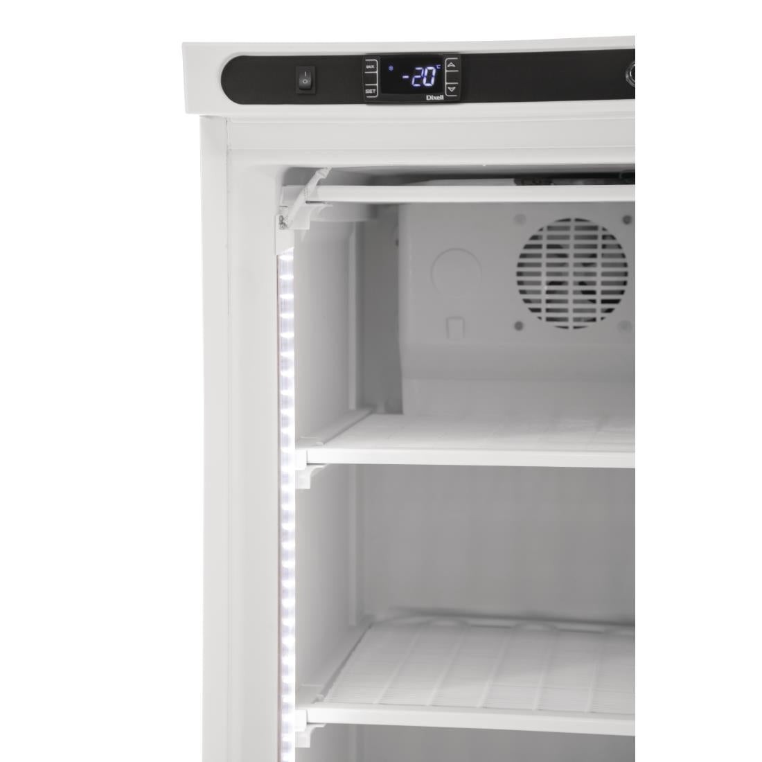 CB921 Polar C-Series Glass Door Display Freezer 365Ltr White