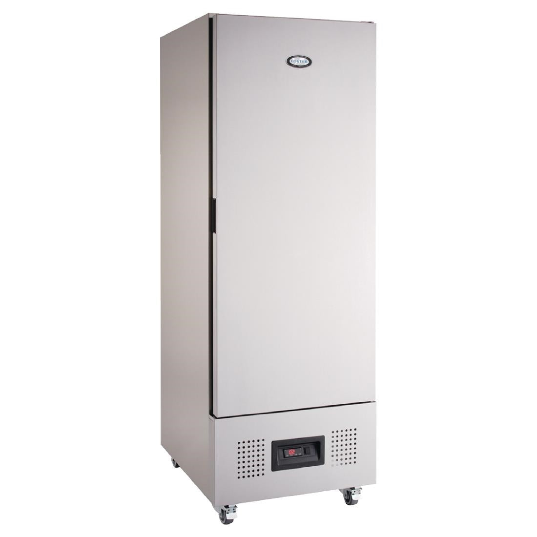 Foster Single Door Slimline Fridge Stainless Steel 400Ltr FSL400H 11-300