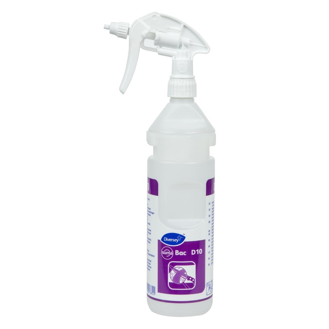 CC116 Suma D10 Cleaner and Sanitiser Refill Bottles 750ml (2 Pack)